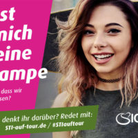 Hältst Du mich für eine Schlampe wenn ich will, dass wir uns testen lassen? Infos zur Kampagne STI auf Tour!